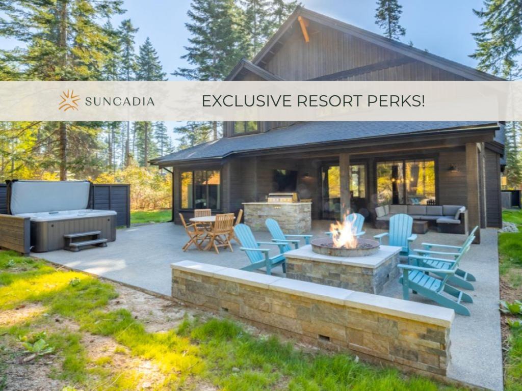 Suncadia 4 Bdrm Home Beautiful Floor To Ceiling Fireplace Cle Elum Kültér fotó